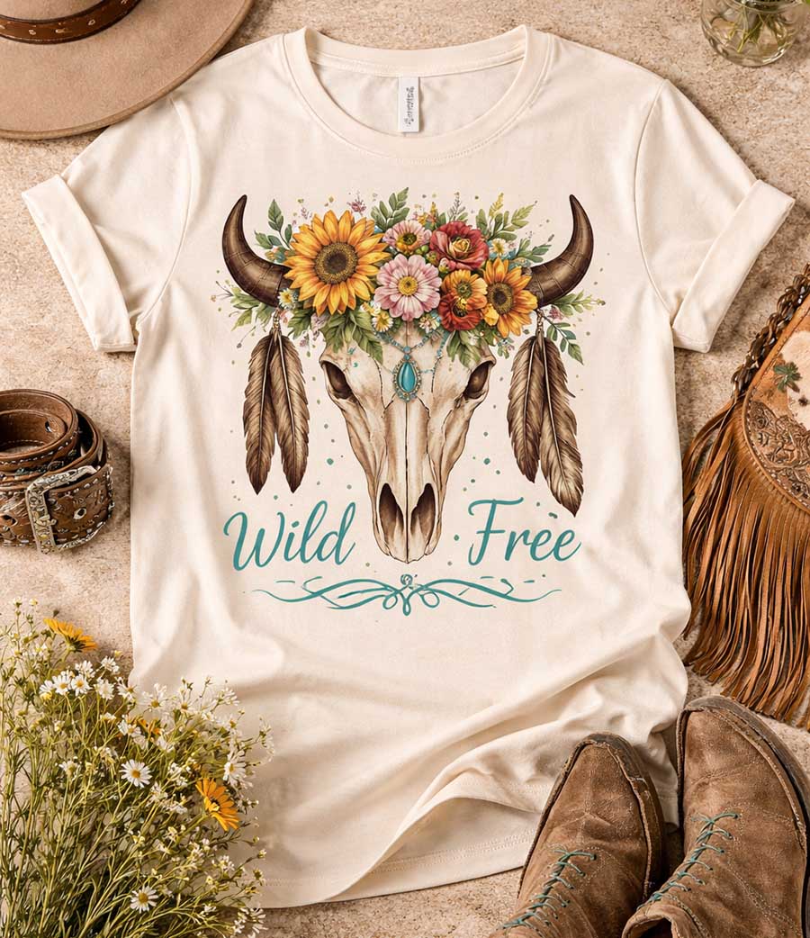Wild Free Tee